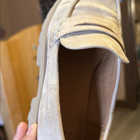 A New Day Tan Penny Loafers with Moccasin Toe - Picture 7 of 9